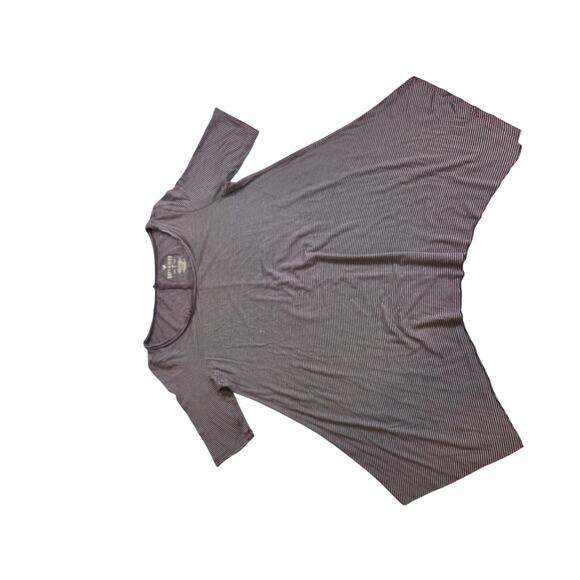 American Eagle Soft and Sexy Set of 4 shirts Striped Pink Purple Tan - Picture 12 of 16